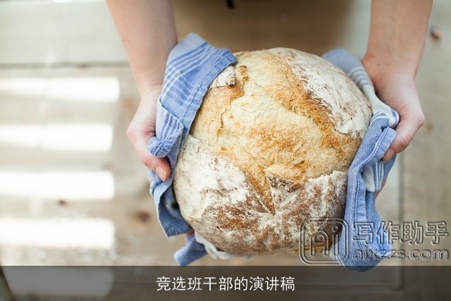 竞选班干部的演讲稿