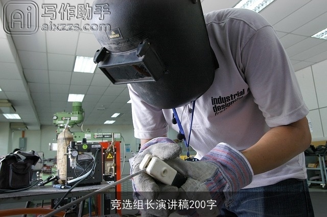 竞选组长演讲稿200字