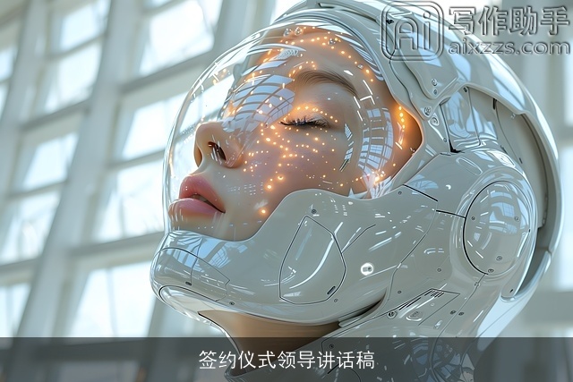 签约仪式领导讲话稿