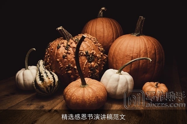 精选感恩节演讲稿范文