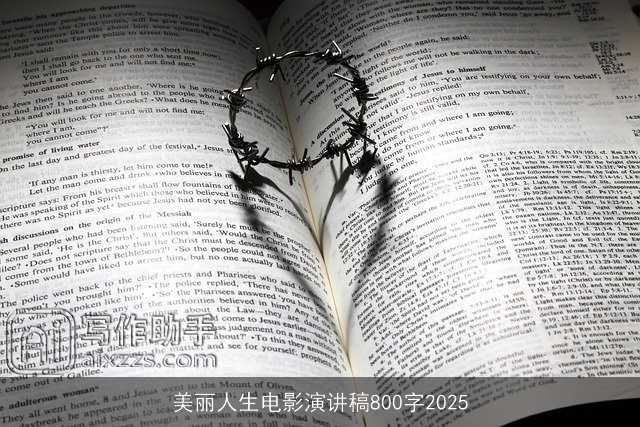 美丽人生电影演讲稿800字2025