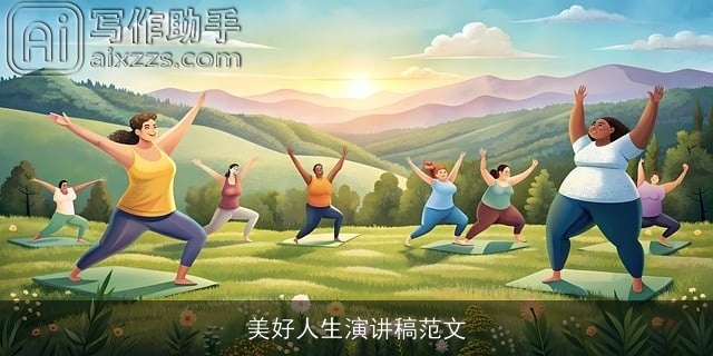 美好人生演讲稿范文