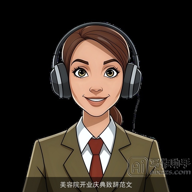 美容院开业庆典致辞范文