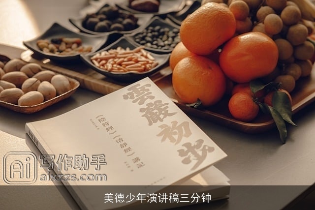 美德少年演讲稿三分钟