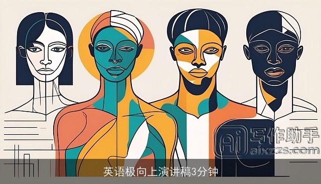 英语极向上演讲稿3分钟