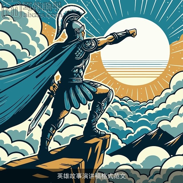 英雄故事演讲稿格式范文
