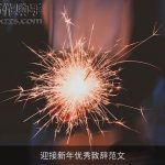 迎接新年优秀致辞范文