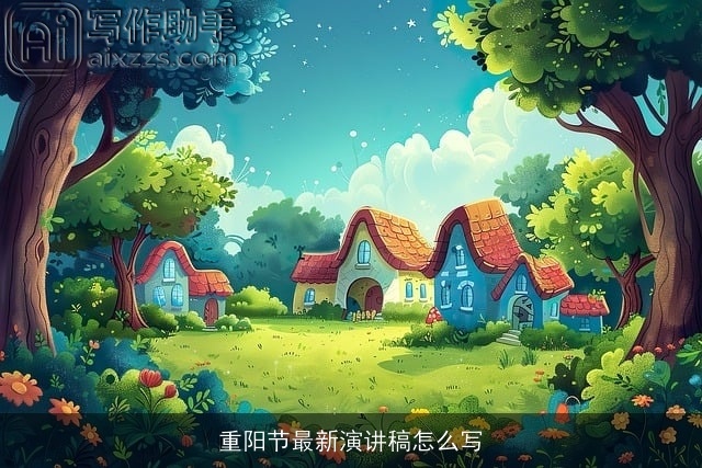 重阳节最新演讲稿怎么写