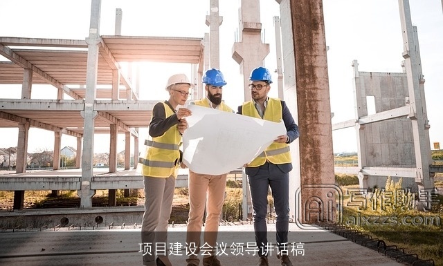 项目建设会议领导讲话稿