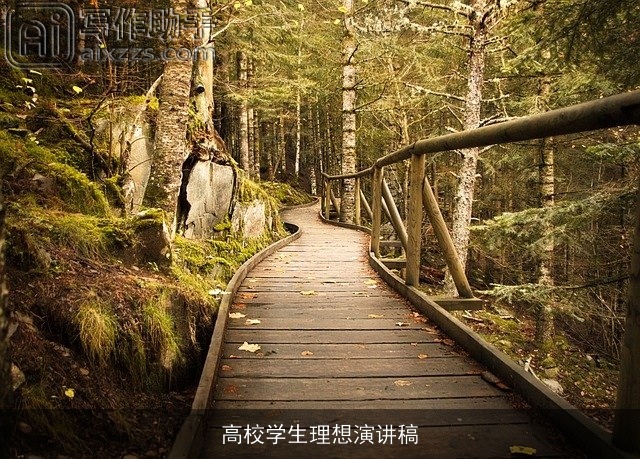 高校学生理想演讲稿