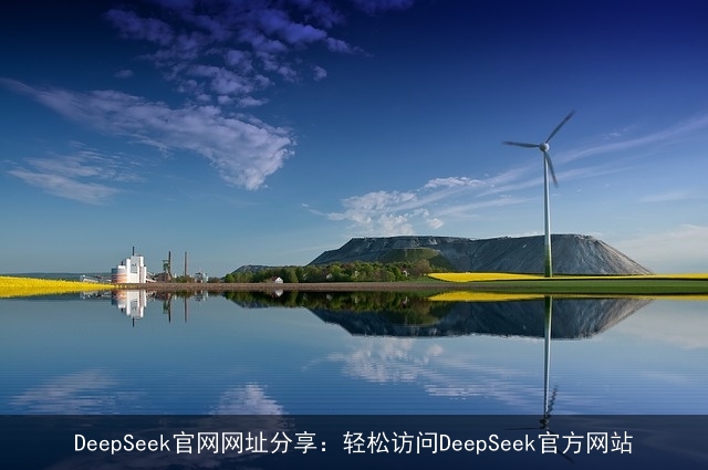 DeepSeek官网网址分享：轻松访问DeepSeek官方网站