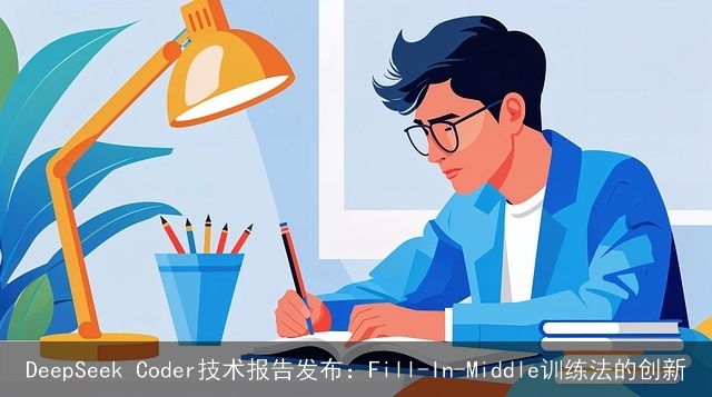 DeepSeek Coder技术报告发布：Fill-In-Middle训练法的创新