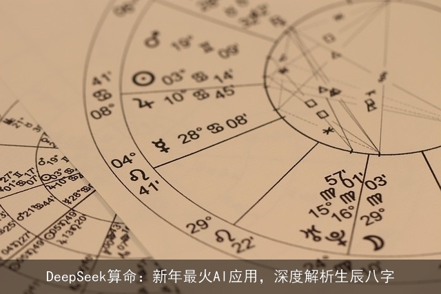 DeepSeek××：新年最火AI应用，深度解析生辰八字