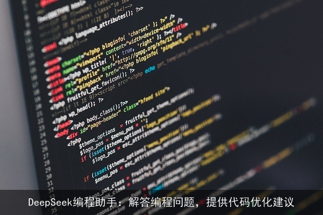 DeepSeek编程助手：解答编程问题，提供代码优化建议