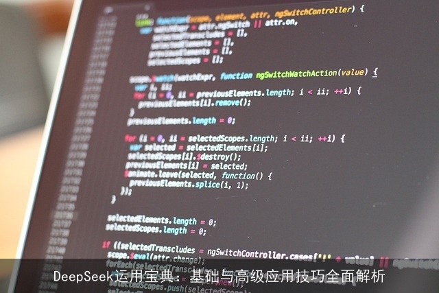 DeepSeek运用宝典：基础与高级应用技巧全面解析