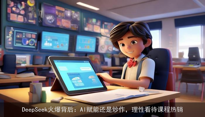DeepSeek火爆背后：AI赋能还是炒作，理性看待课程热销