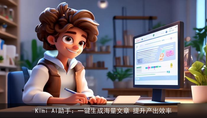 Kimi AI助手：一键生成海量文章 提升产出效率