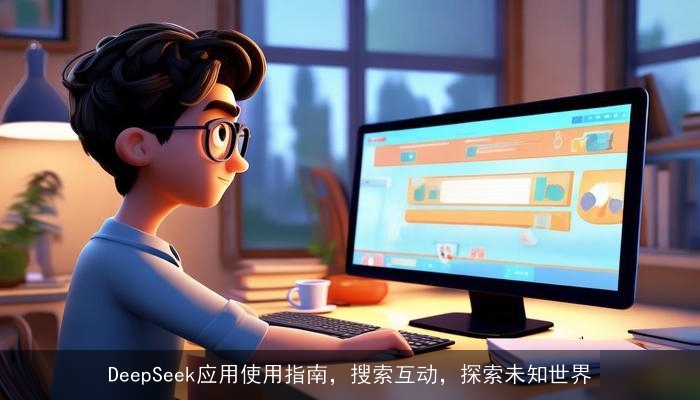 DeepSeek应用使用指南，搜索互动，探索未知世界