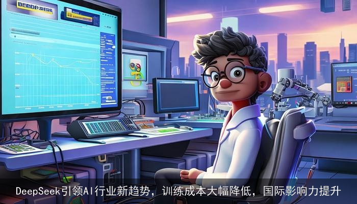 DeepSeek引领AI行业新趋势，训练成本大幅降低，国际影响力提升