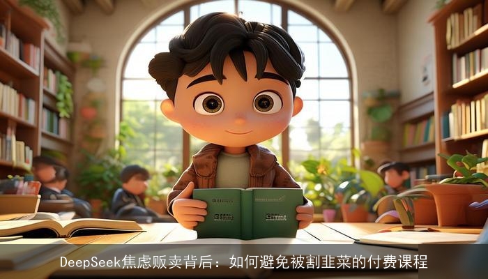 DeepSeek焦虑贩卖背后：如何避免被割韭菜的付费课程