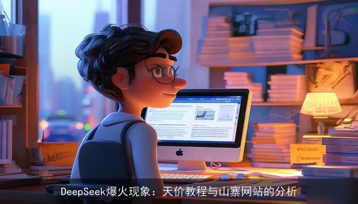 DeepSeek爆火现象：天价教程与山寨网站的分析