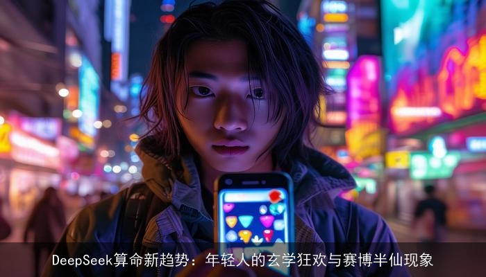 DeepSeek××新趋势：年轻人的玄学狂欢与赛博半仙现象