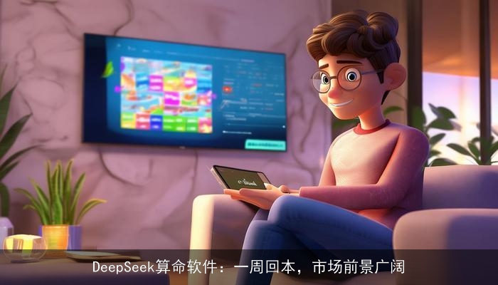 DeepSeek××软件：一周回本，市场前景广阔