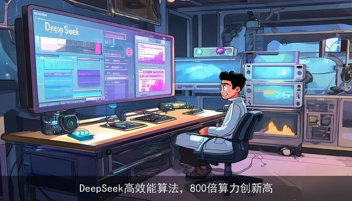 DeepSeek高效能算法，800倍算力创新高