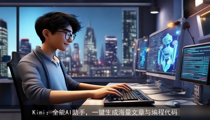 Kimi：全能AI助手，一键生成海量文章与编程代码