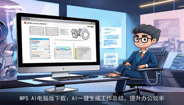WPS Al电脑版下载：AI一键生成工作总结，提升办公效率