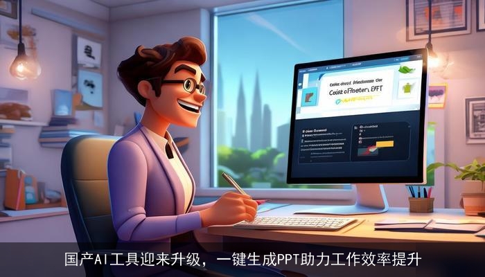 国产AI工具迎来升级，一键生成PPT助力工作效率提升