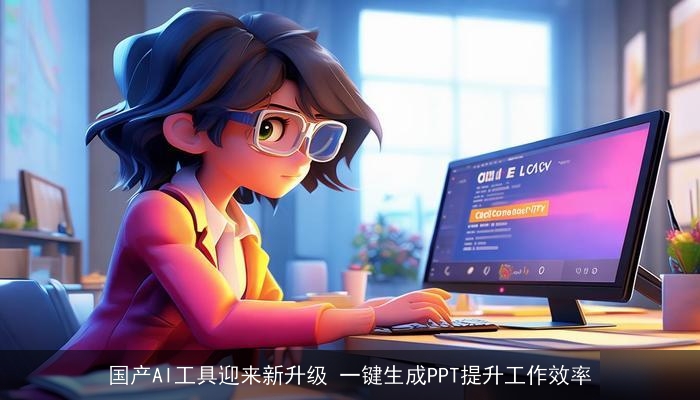 国产AI工具迎来新升级 一键生成PPT提升工作效率