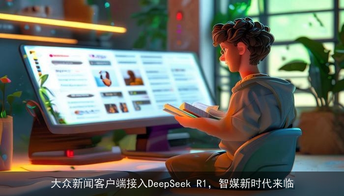 大众新闻客户端接入DeepSeek R1，智媒新时代来临