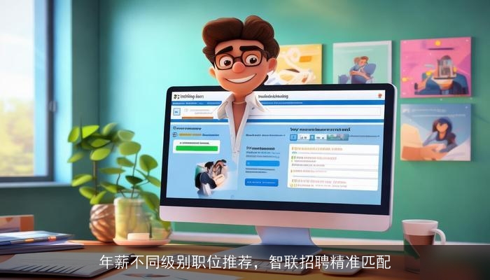 年薪不同级别职位推荐，智联招聘精准匹配