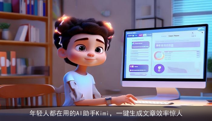 年轻人都在用的AI助手Kimi，一键生成文章效率惊人