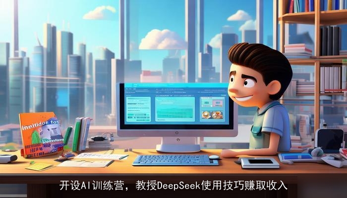 开设AI训练营，教授DeepSeek使用技巧赚取收入