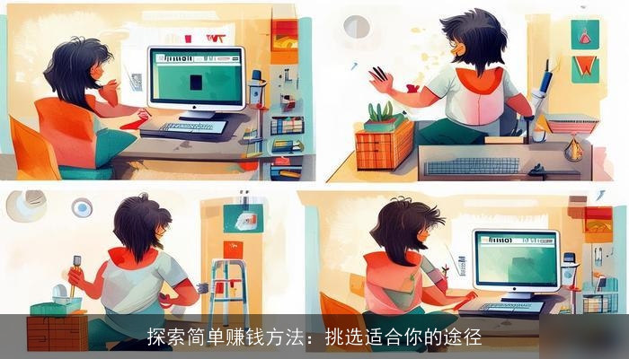 探索简单赚钱方法：挑选适合你的途径