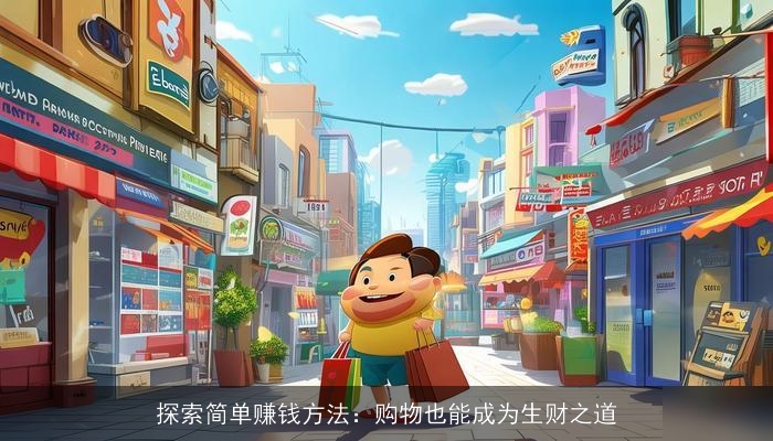 探索简单赚钱方法：购物也能成为生财之道