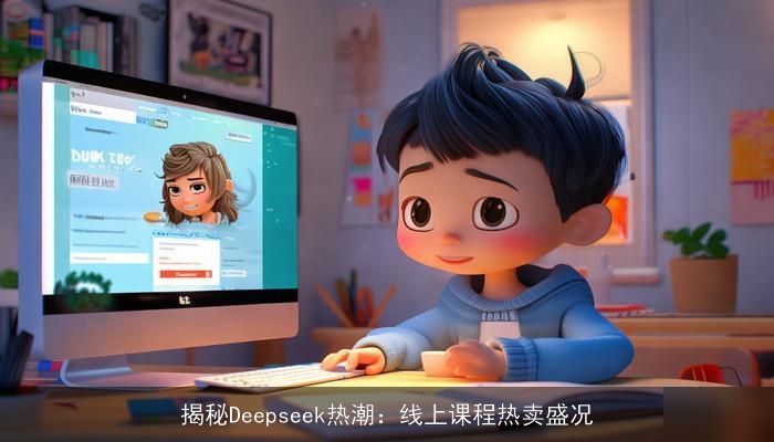 揭秘Deepseek热潮：线上课程热卖盛况