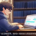 无广告流畅使用，秘塔AI搜索助力高效学术研究