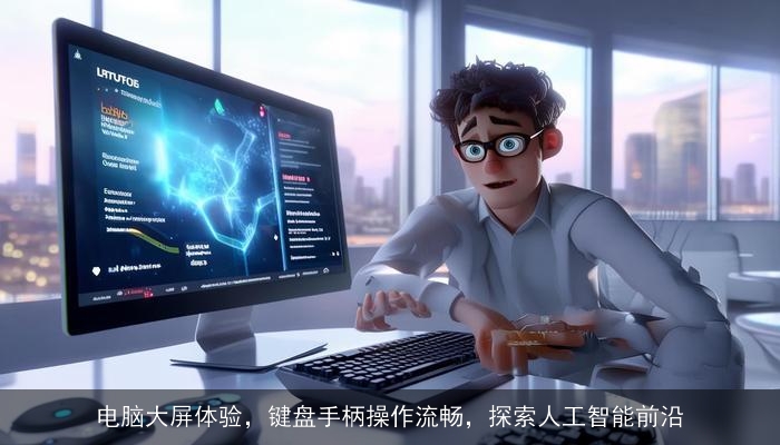 电脑大屏体验，键盘手柄操作流畅，探索人工智能前沿
