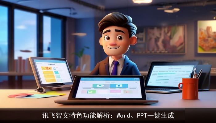 讯飞智文特色功能解析：Word、PPT一键生成