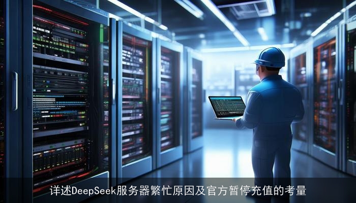 详述DeepSeek服务器繁忙原因及官方暂停充值的考量
